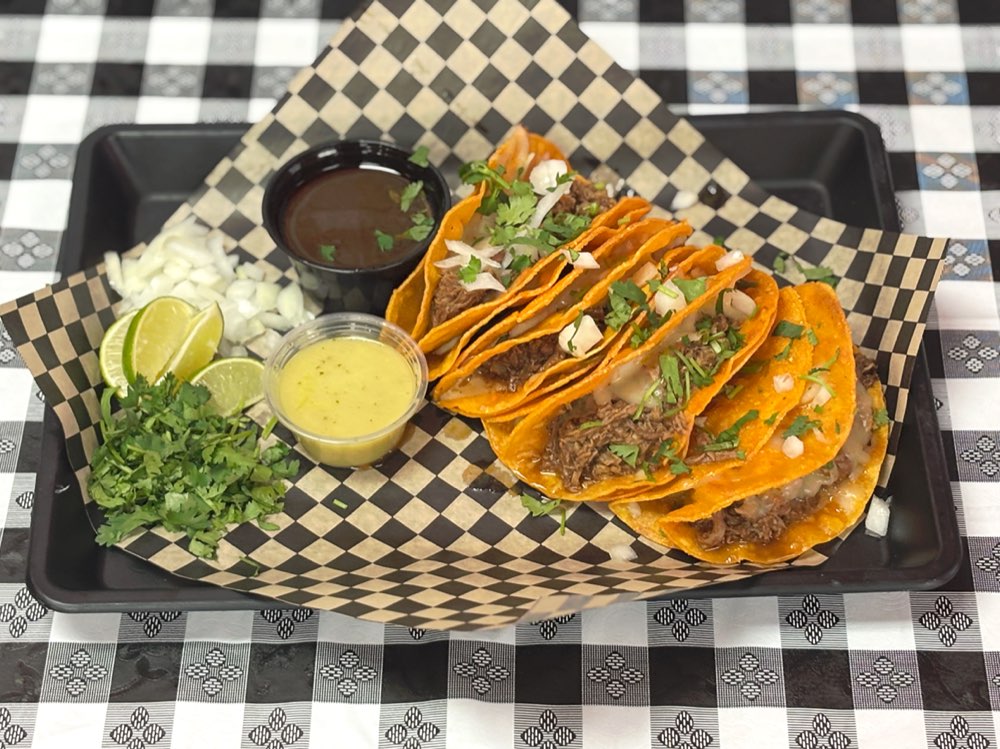 Ultra quesabirria tacos with double layered tortilla and extra cheese
